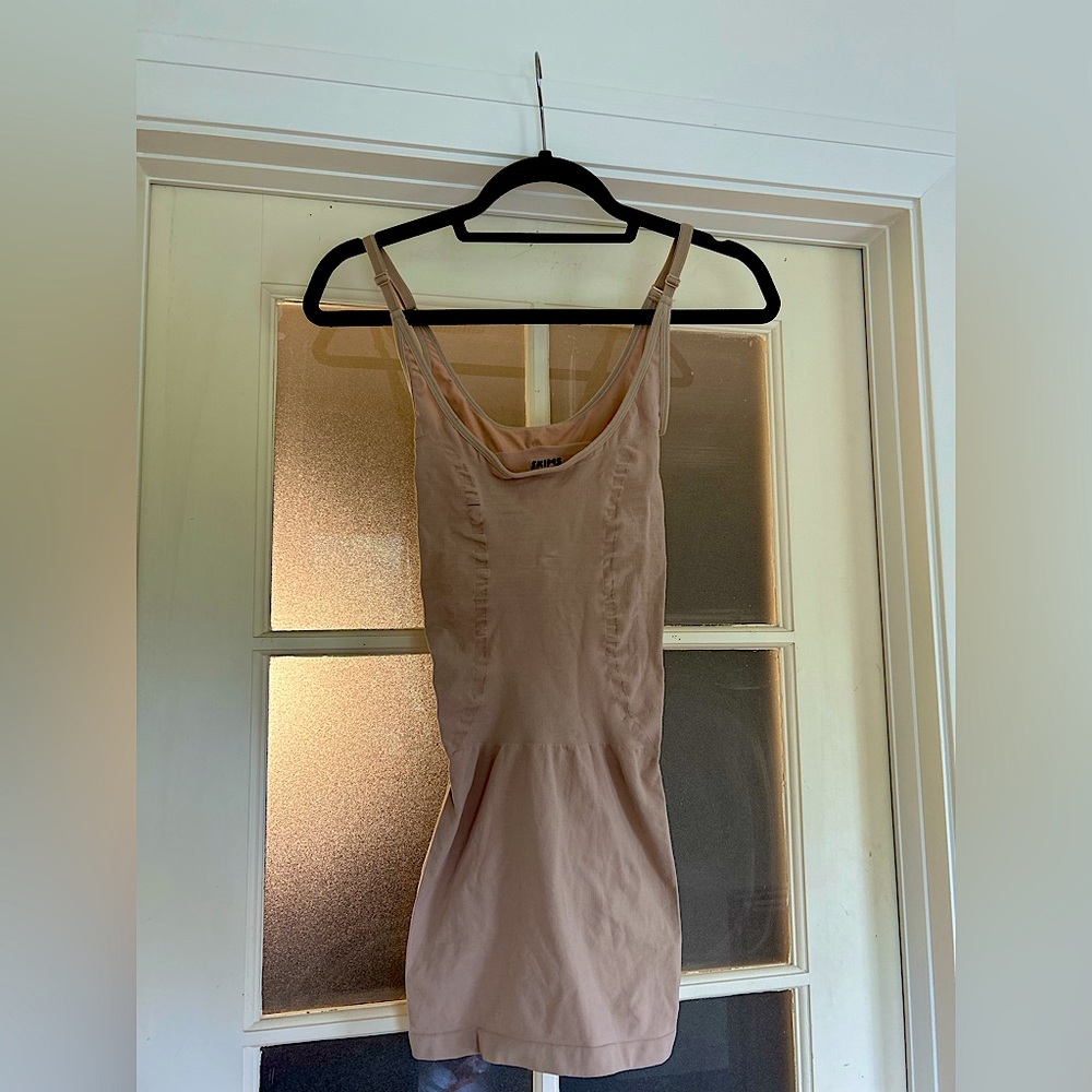 SKIMS Open Bust Slip Dress
